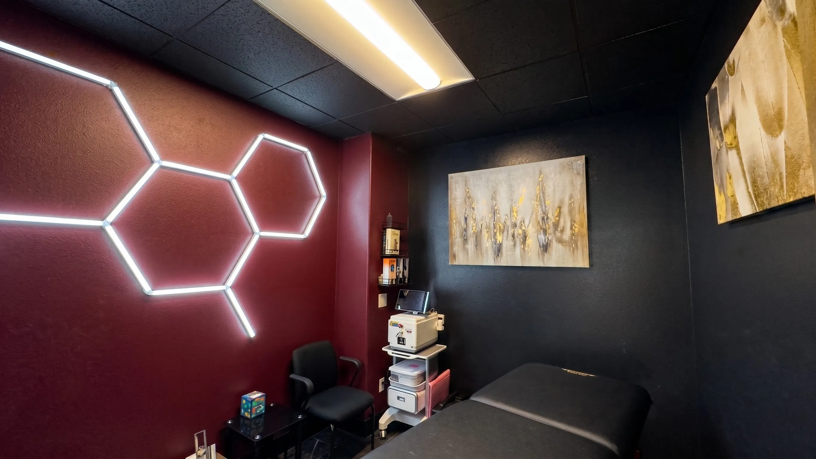 Consultation & treatment room for peptide therapy and botox